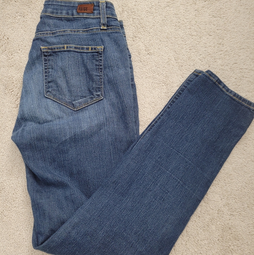 Paige Skyline Ankle Peg Jeans - 28 - Picture 1 of 9